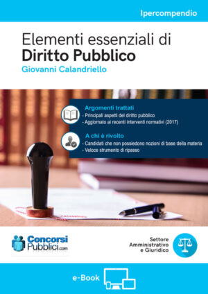 Elementi essenziali di Diritto Pubblico