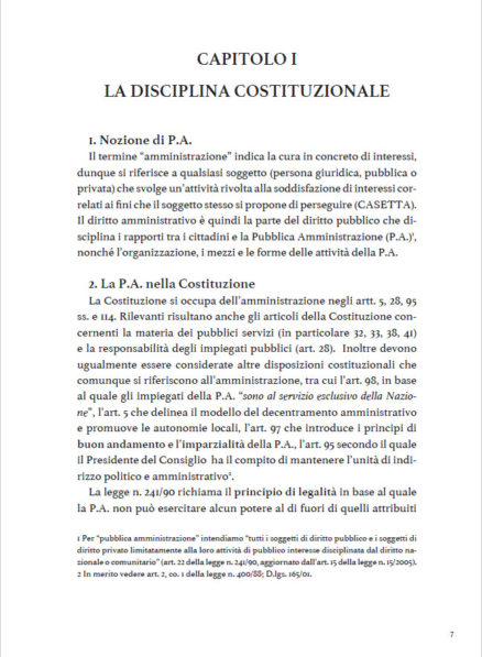 anteprima elementi essenziali di Diritto Amministrativo, autore Giovanni Calandriello