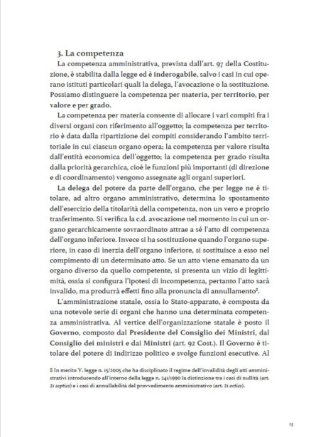 anteprima elementi essenziali di Diritto Amministrativo, autore Giovanni Calandriello