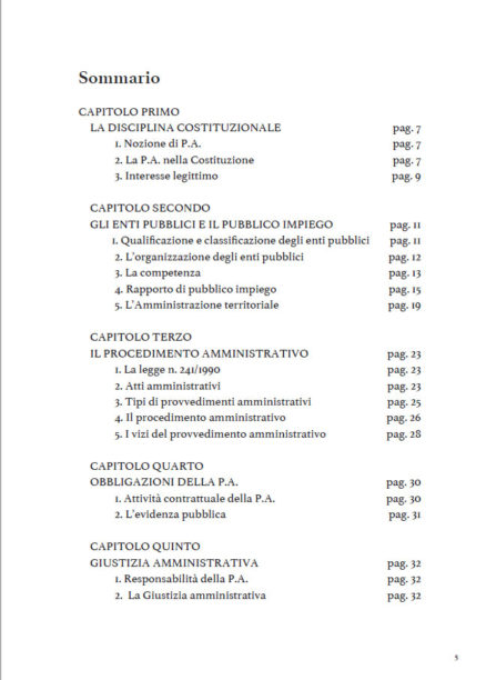 anteprima elementi essenziali di Diritto Amministrativo, autore Giovanni Calandriello