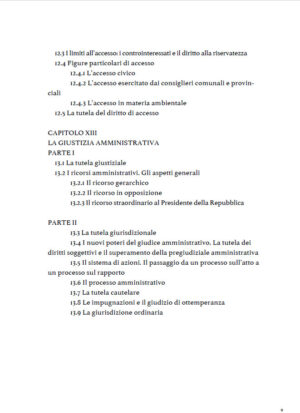 indice fondamenti del diritto amministrativo di Laura Santoni