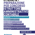Kit completo Concorso Istruttore Amministrativo Contabile (e-book)