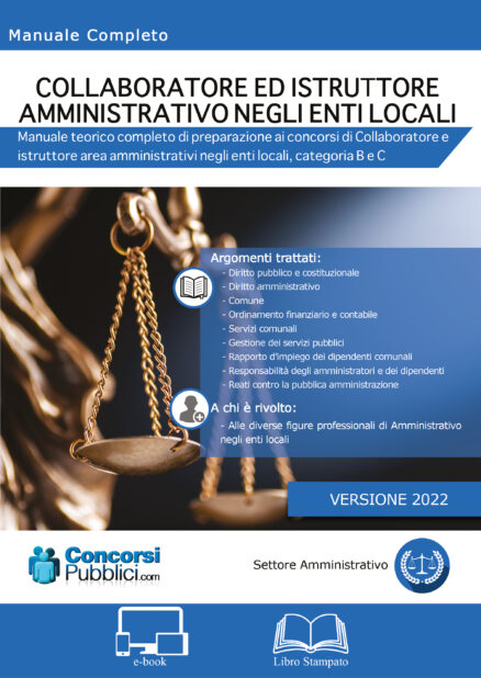 libro isturttore amministrativo enti locali