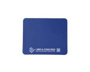 Tappetino mouse Blu con base antiscivolo