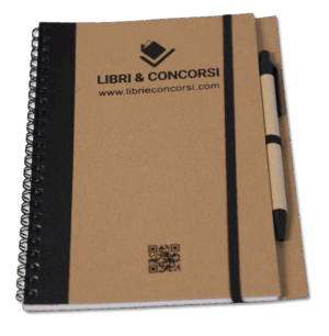 Quaderno Libri & Concorsi – Copertina rigida in cartone riciclato con penna - immagine 3